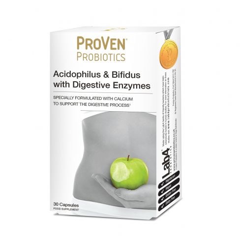 Acidophilus & Bifidus With Digestive Enzymes 30Caps