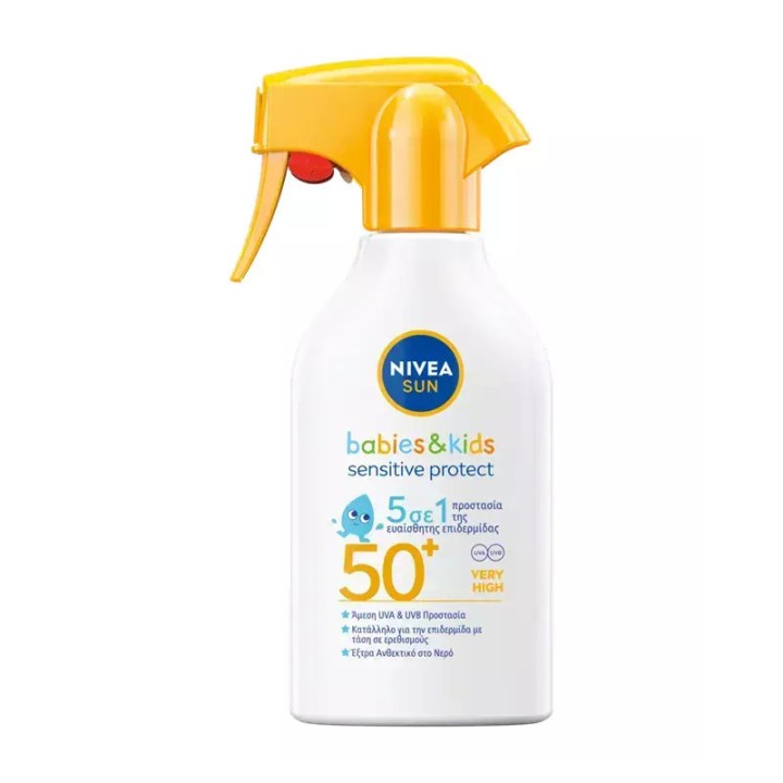 Nivea Kids Sensitive Spray SPF50 – 270ml