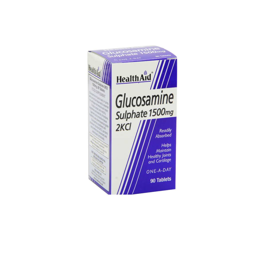 Health Aid Vegan Glucosamine sulphate 1500mg 90 tablets