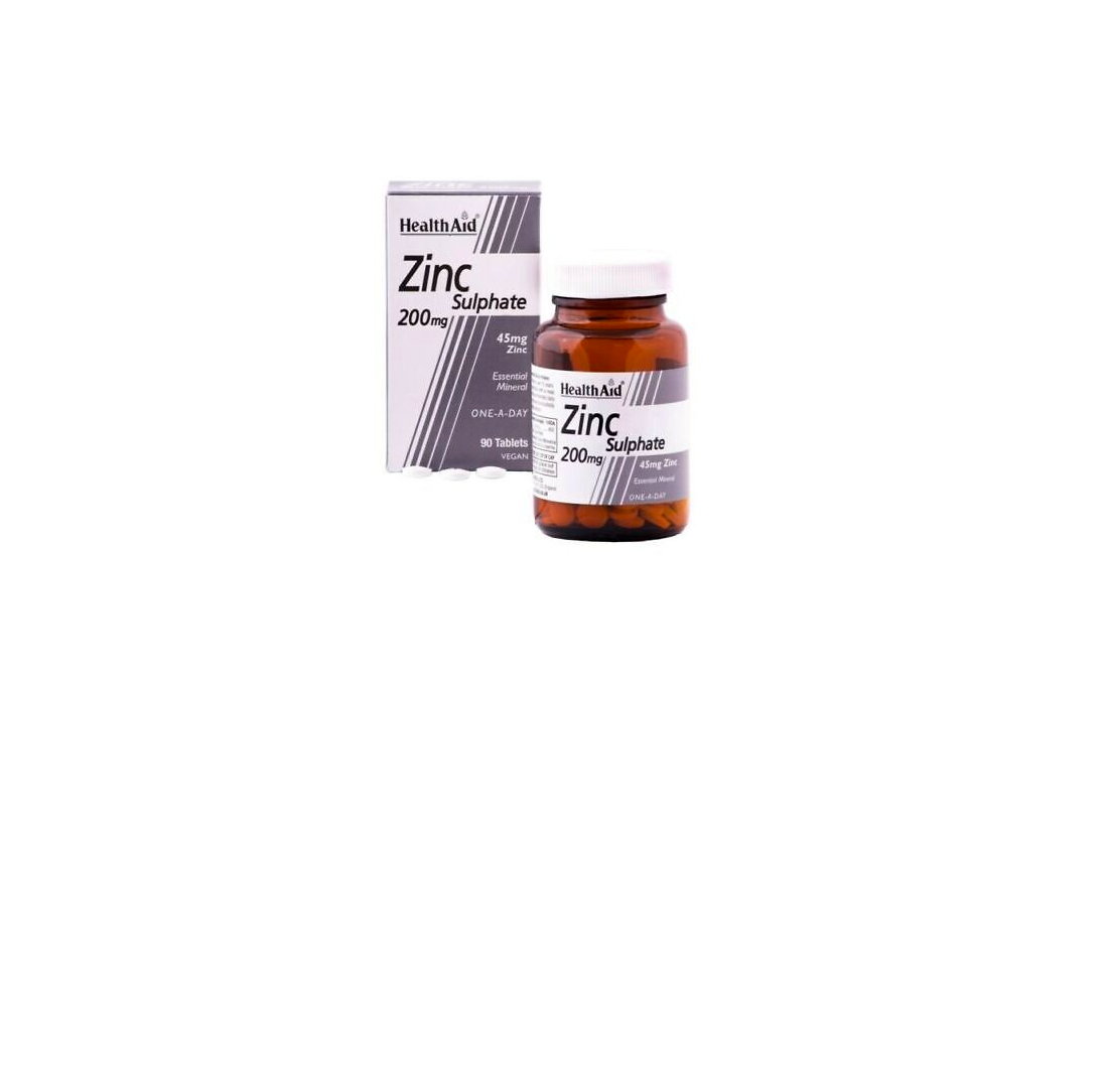 Health Aid Zinc sulphate 200mg