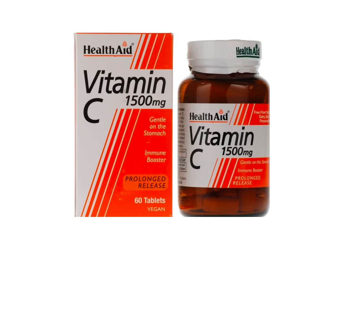 Health Aid Vitamin C 1500mg 60 tablets