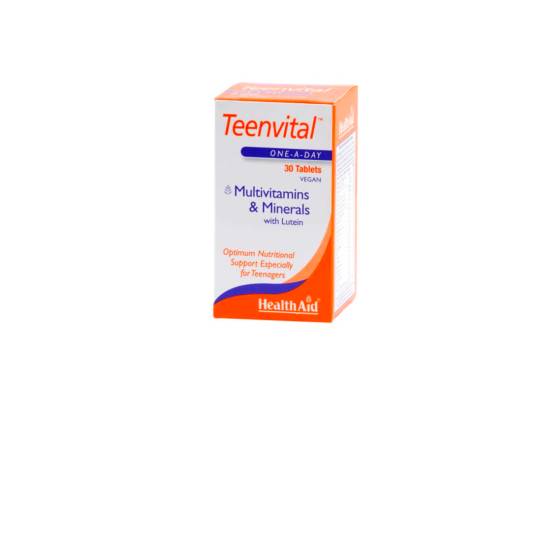 Health aid Teenvital 30 tablets vegan
