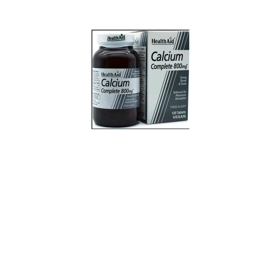 Health Aid Calcium complete 800mg 120 tablets