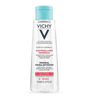 Vichy Purete Thermale Micellar Water For Sensitive Skins 200ml