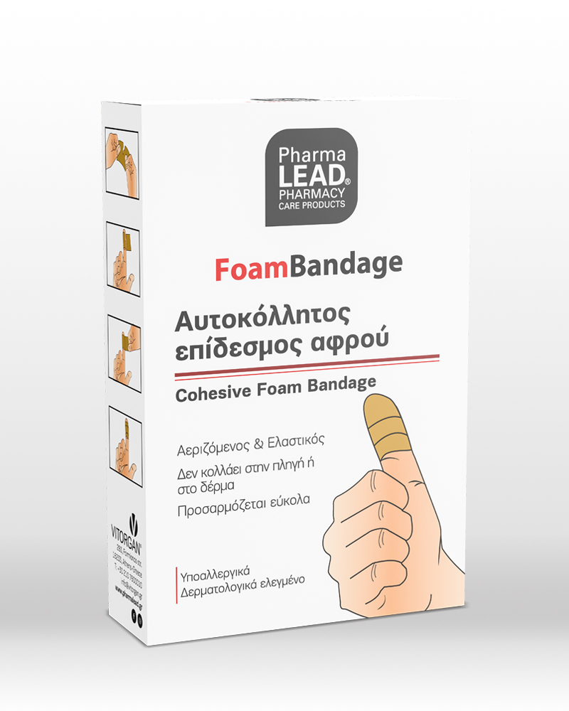 Pharmalead Foam Bandage Skin Colour 6Cmx1Cm