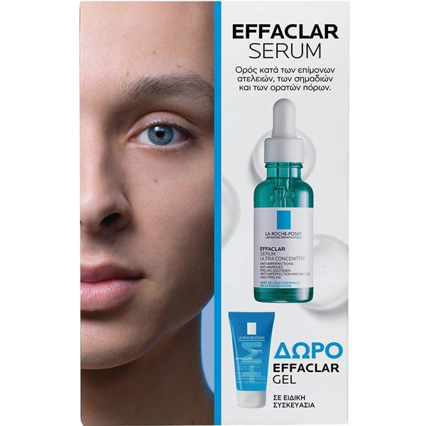 La Roche-Posay Promo Set Effaclar Ultra Concentrated Serum 30Ml + Gift Effaclar Purifying Foaming Gel 50Ml