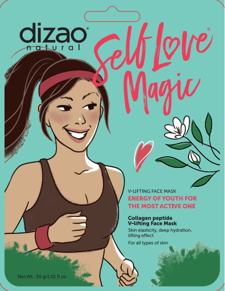 Dizao Natural – Collagen Peptide V-Lifting Face Mask 30G