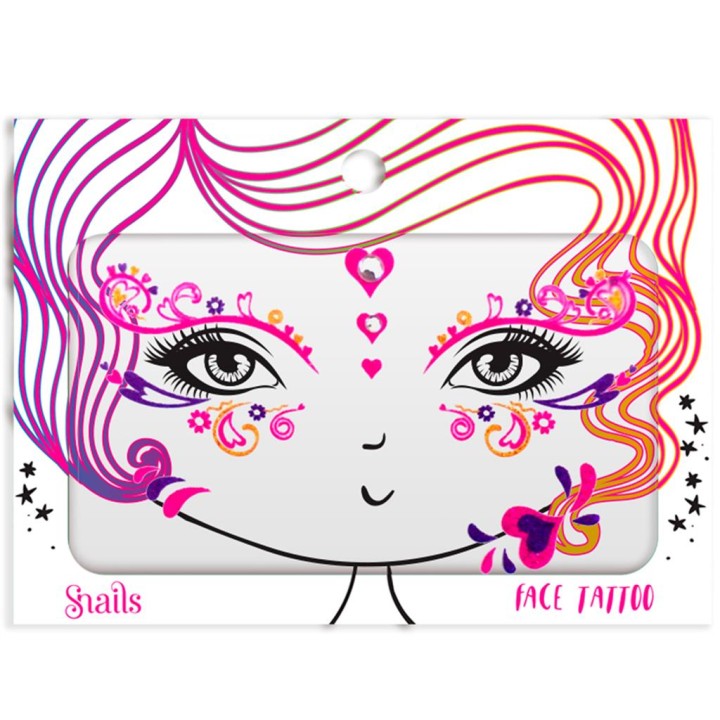Snails Face Tattoos Queen Of Hearts