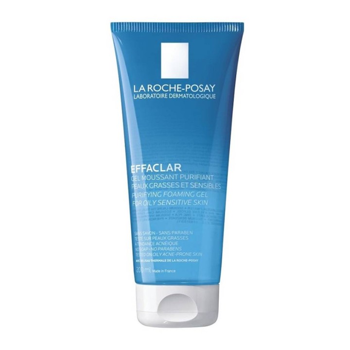 La Roche Posay Effaclar Purifying Foaming Gel For Oily Sensitive Skin 200ml
