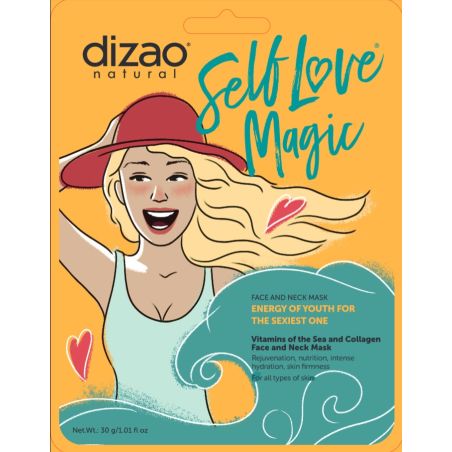 Dizao –Vitamins Of The Sea & Collagen Face And Neck Mask 25G 1Τμχ