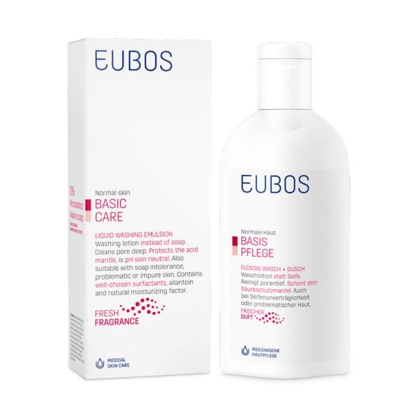 Eubos Liquid Washing Emulsion Red 200ml