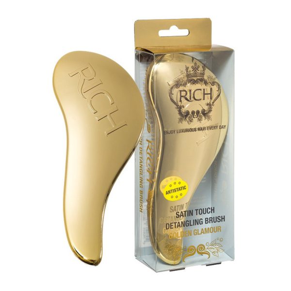 Rich Golden  Rich Pure Luxury Satin Touch Detangling Brush
