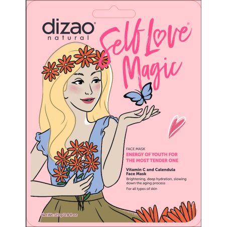 Dizao – Vitamin C & Calendula Face Mask 25G 1Τμχ