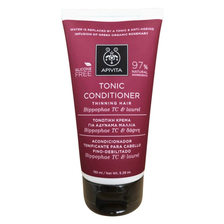 Apivita Tonic Conditioner For Thinning Hair With Hippophae Tc& Bay Laurel 150ml