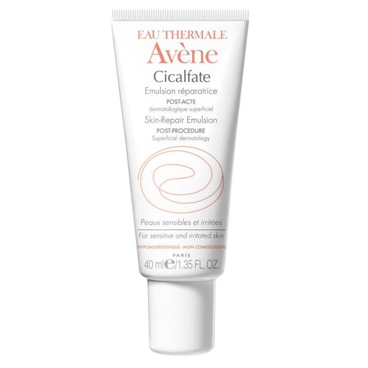 Avene Cicalfate Skin Repair Emulsion Superficial Dermatology For Sensitive & Irritated Skin 40ml