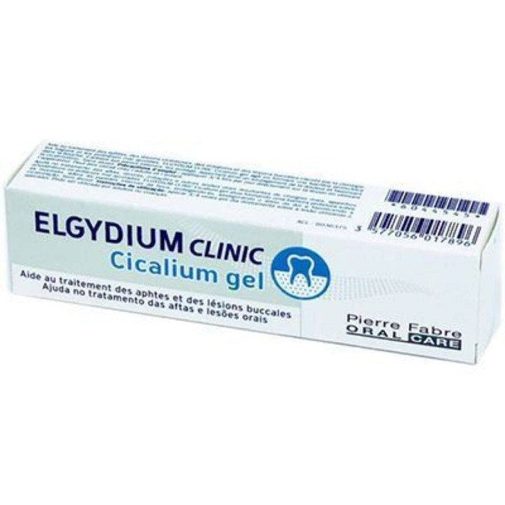 Elgydium Clinic Cicalium Gel For The Treatment Of Mouth Ulcers 8ml