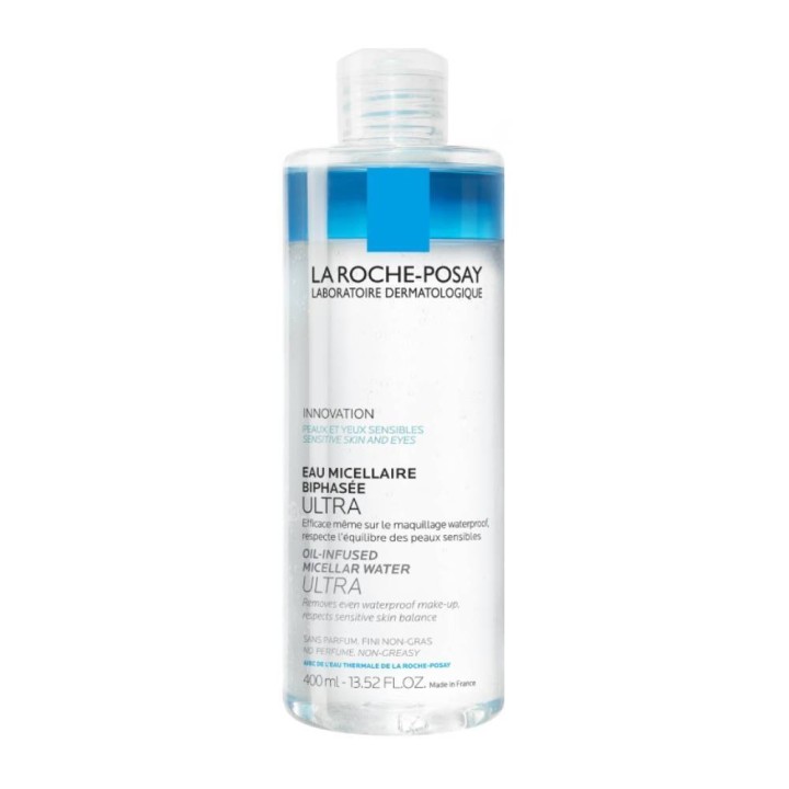 La Roche Posay Oil Infused Micellar Water Ultra Waterproof Make Up Remover 400ml