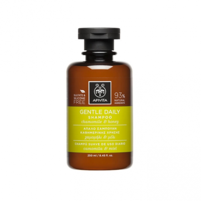 Apivita Gentle Daily Use Shampoo with Honey & Chamomile 250ml