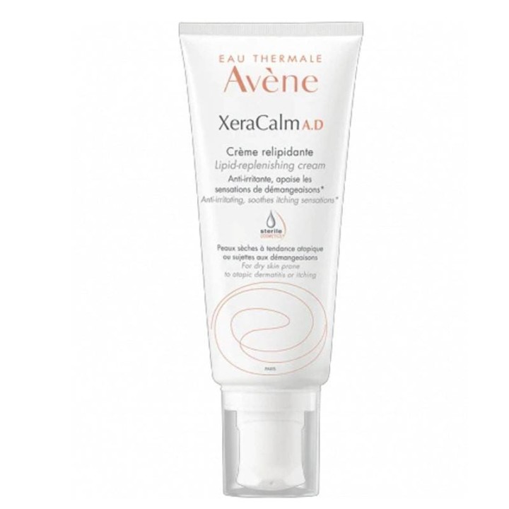 Avene Xeracalm A.D Lipid Replenishing Cream Anti-Irritating For Dry Prone Skin & Atopic Eczema Or Itching Skin 200ml