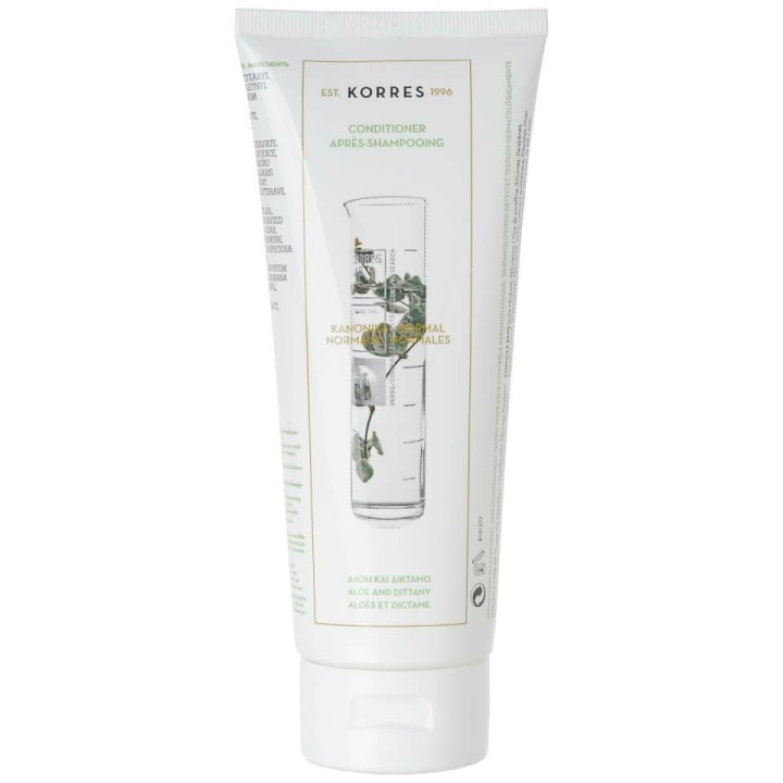 Korres Aloe & Dittany Hair Conditioner For Normal Hair 200ml