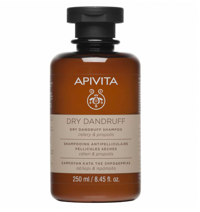 Apivita AntiDry Skin Shampoo Celery & Propolis 250ml