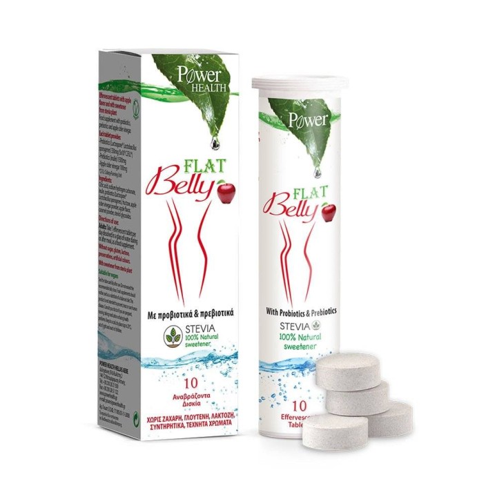 Power Health Flat Belly With Stevia 10 Effervescent Tablets