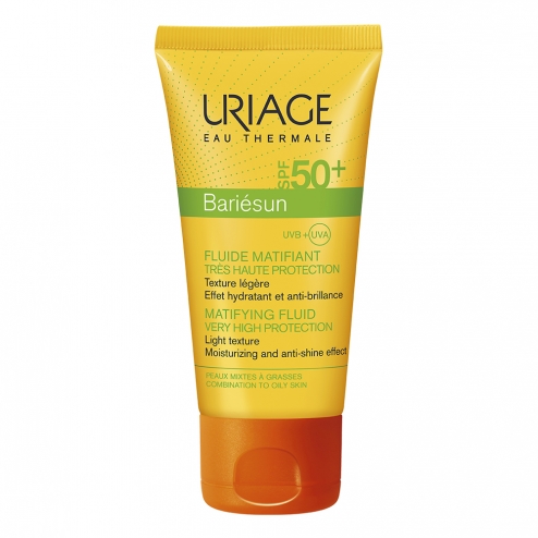 Uriage Bariesun Spf 50 Matifying Fluid Very High Sun Protection 50ml