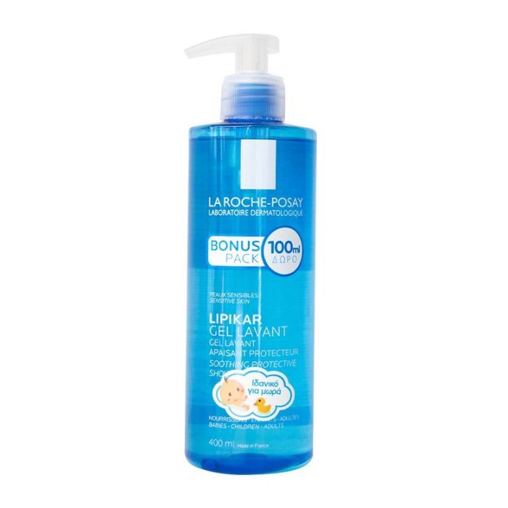 La Roche Posay Lipikar Gel Lavant Soothing Protective Shower Gel For Sensitive Skin 400ml