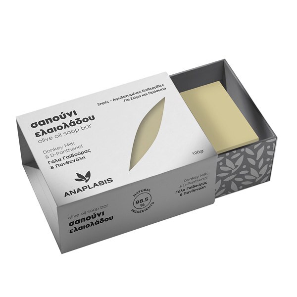 Anaplasis Donkey Milk & D-Panthenol Olive Oil Soap With Donkey Milk & Panthenol 100Gr