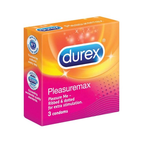 Durex Pleasuremax Easy-On 3 Condoms