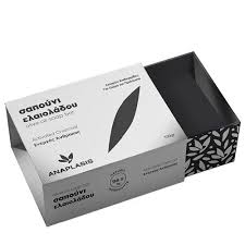 Anaplasis Olive Oil Soap With Activated Carbon 100Gr