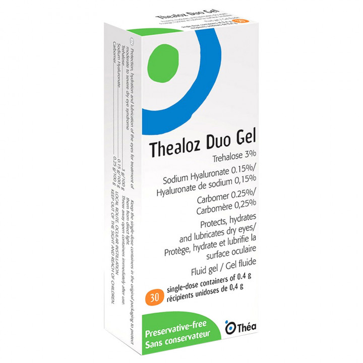 Thealoz Duo Gel Eye Drops 30X0.4G