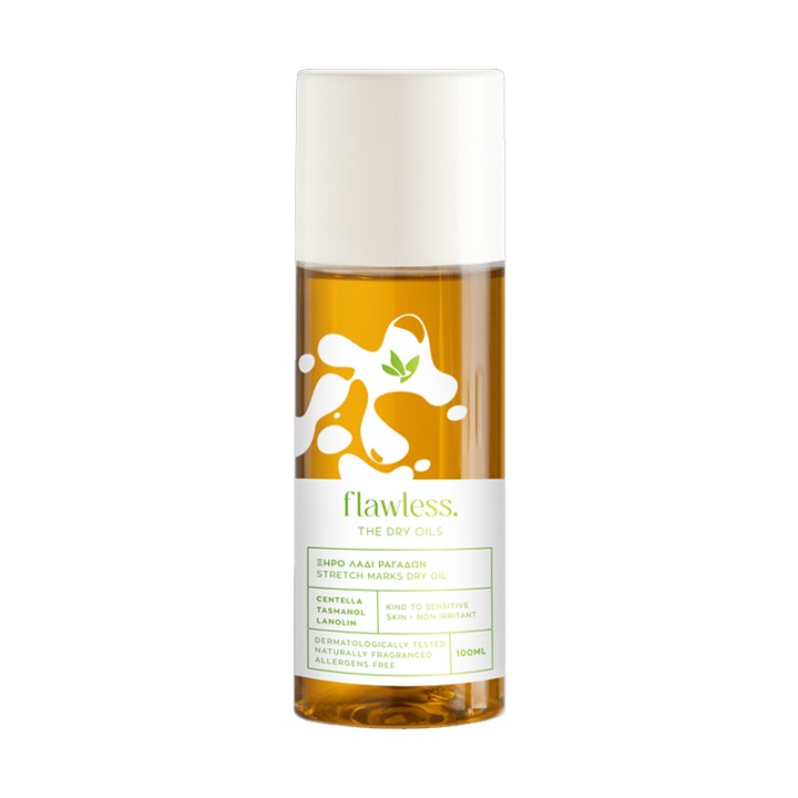 Anaplasis Flawless The Dry Oils For Stretchmarks - Ξηρό Λάδι Ραγάδων, 100Ml