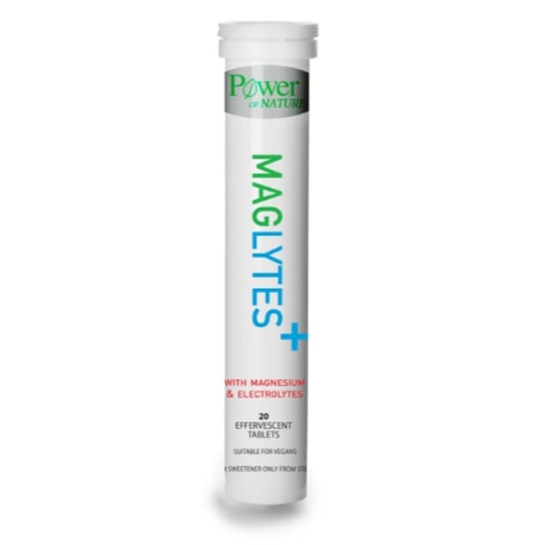 Power Of Nature Maglytes With Magnesium & Electrolytes, 20Eff.Tabs