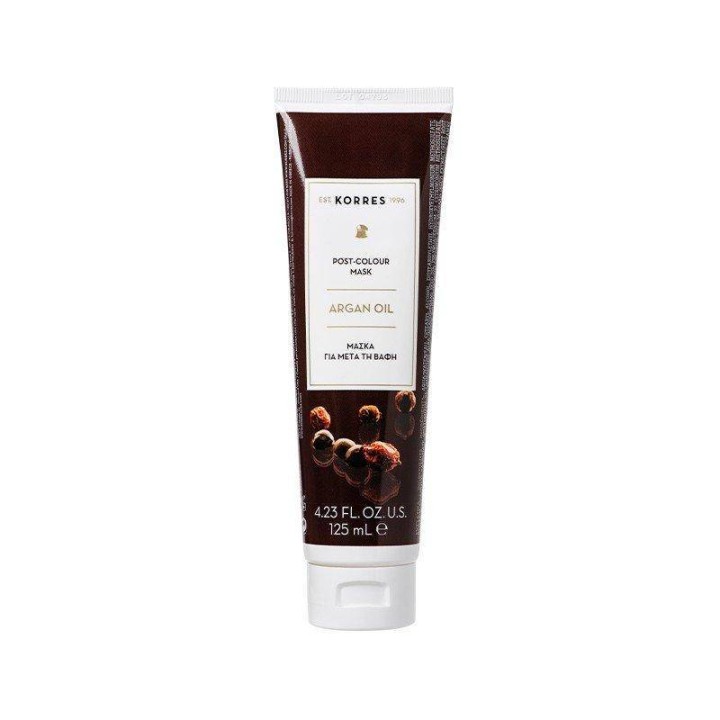Korres Post Colour Hair Mask With Argan Oil Hair Dye 125ml