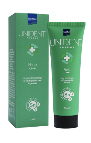 Unident Pharma Perio Care Για Χρήση Σε Συνδυασμό Με Τη Περιοδοντική Θεραπεία.