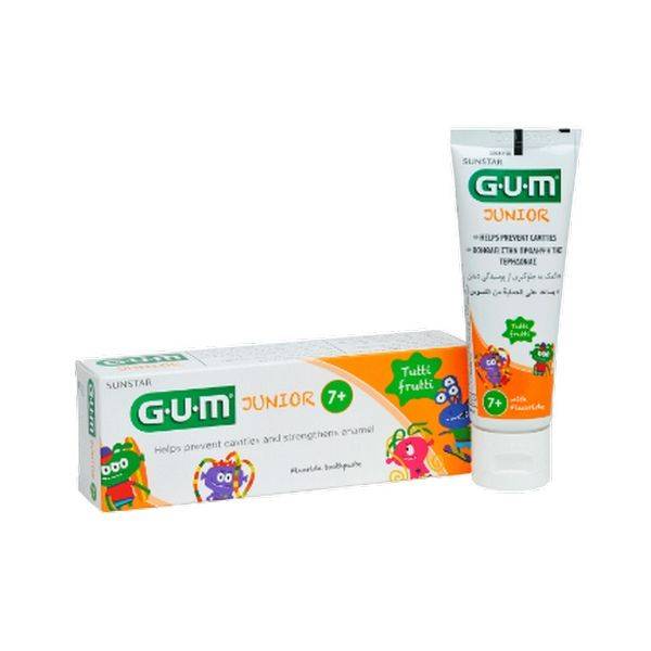 Gum Junior Tutti Frutty Toothpaste 7Years+ 50ml