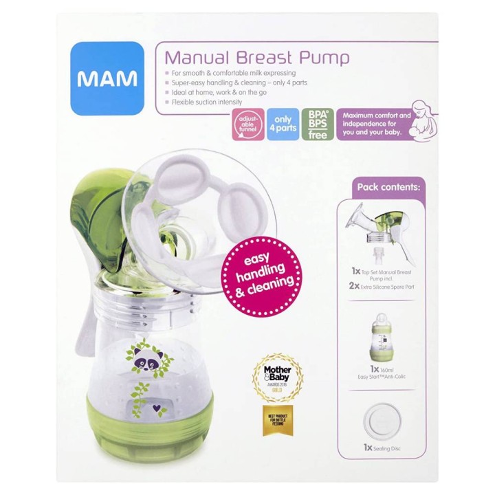 Mam Manual Breast Pump Easy & Efficient Pumping