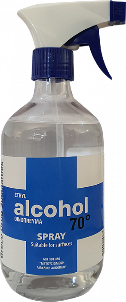 Greco Ethyl 70% Alcohol Spray 500Ml