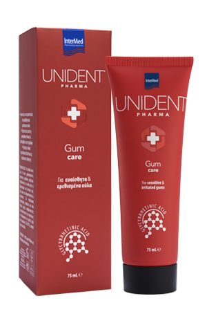 Unident Pharma Gum Care Για Ευαίσθητα & Ερεθισμένα Ούλα