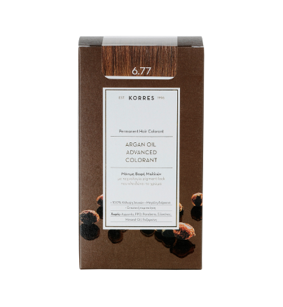 Korres Argan Oil Colorant / Gianduja 6.77 Hair Dye