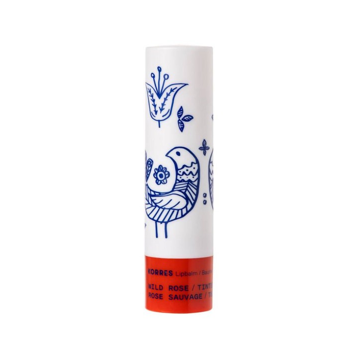 Korres Lip Balm Wild Rose Tinted 4.5G