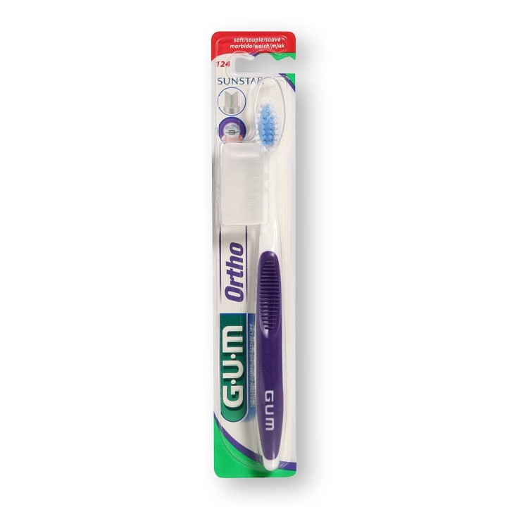 Gum Ortho Toothbrush Soft 124