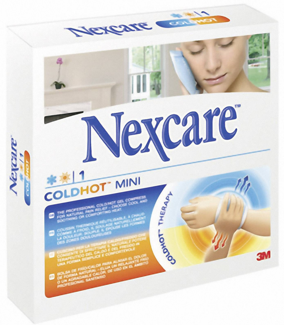 3M Nexcare Cold Hot Mini Compress Therapy Pad 10x10cm