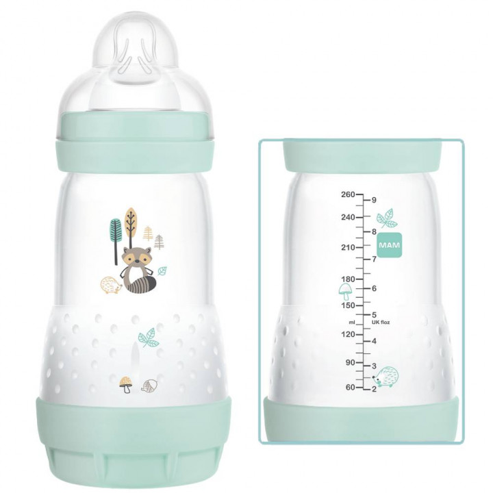 Mam Easy Start Colors Of Nature Anticolic Baby Bottle 2M+ Blue