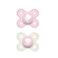 Mam Perfect Start Soother 0-2M X 2 Pcs Pink Colour