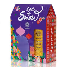 Garden Let It Snow Set Coconut Body Lotion & Purple Cap , 500Ml