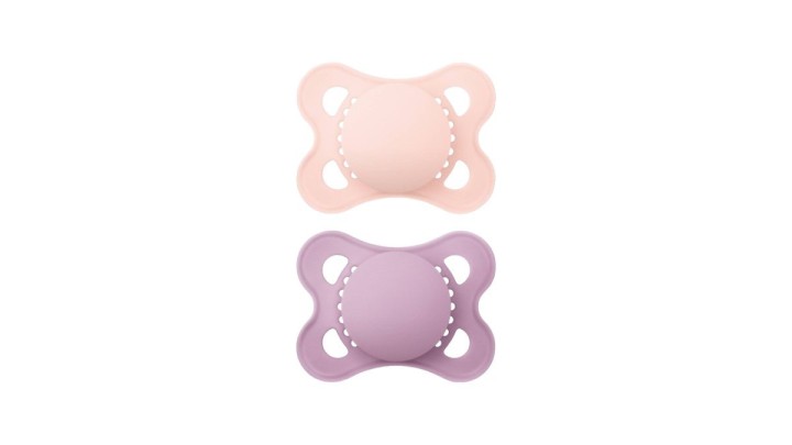 Mam Matt Skin Soft Silicone 6M+ Girl's  Pacifier 1Pc