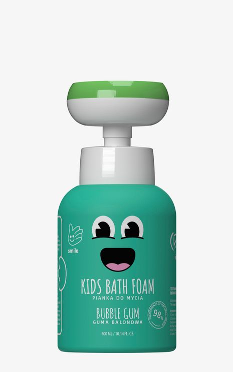 Hiskin Crazy For Kids Bath Foam Bubble Gum 300Ml