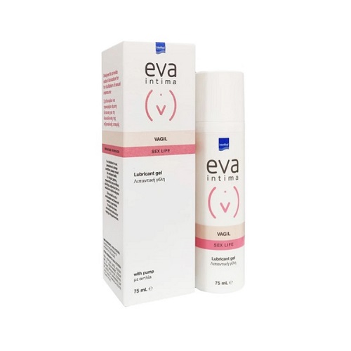 Intermed Eva Intima Vagil Lubricant Gel Chamomile Extract Aloe & Vitamin E 75Ml